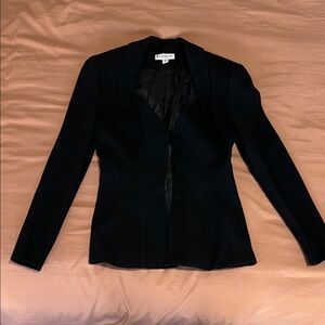 Bebe Women's Elegant Black Suit Jacket